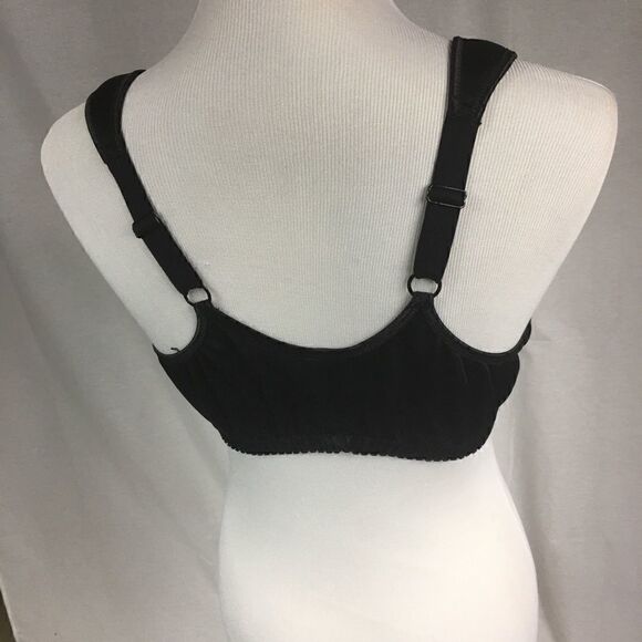 Comfort Choice size 40C black front close bra - Picture 4 of 5